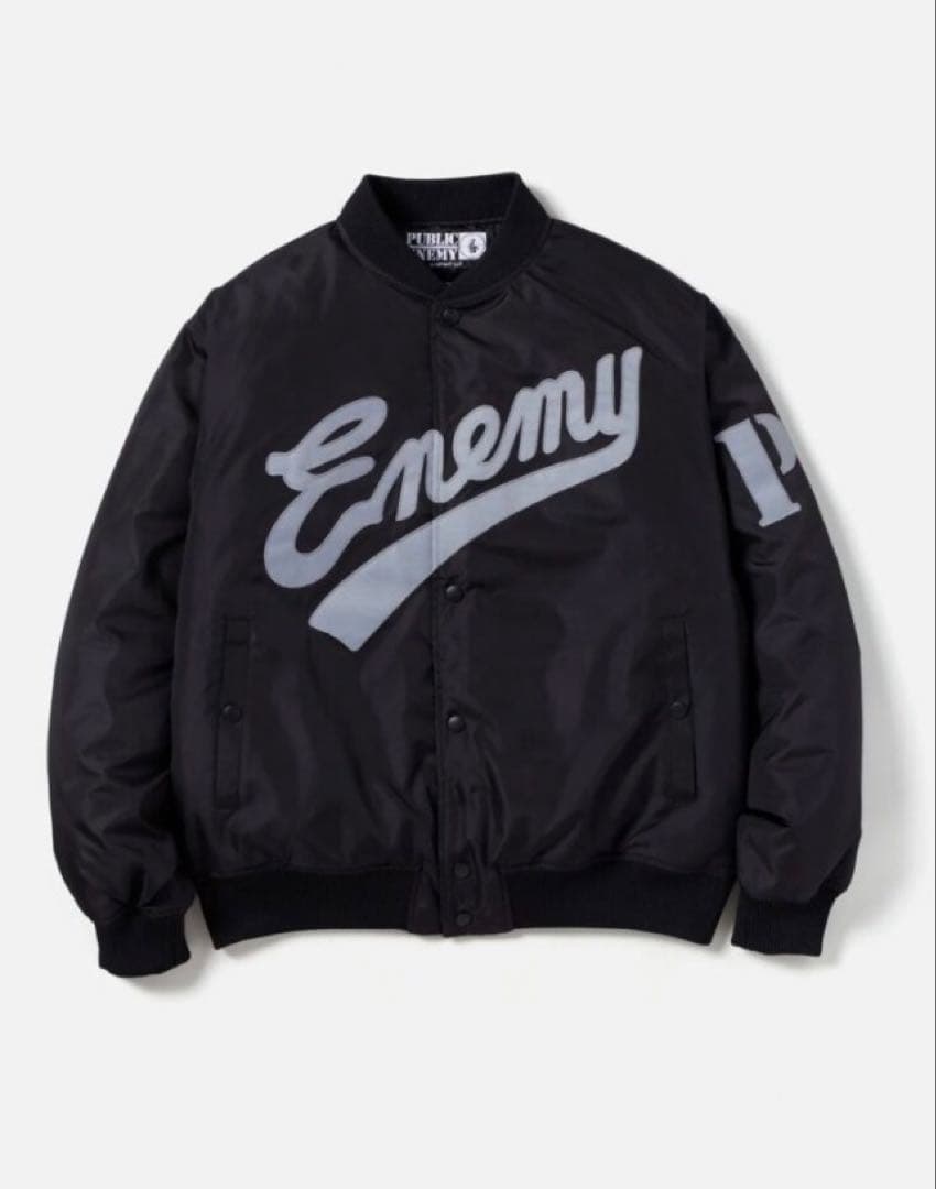 ジャケット・アウター neighborhood PUBLIC NEMY BASEBALLJACKET