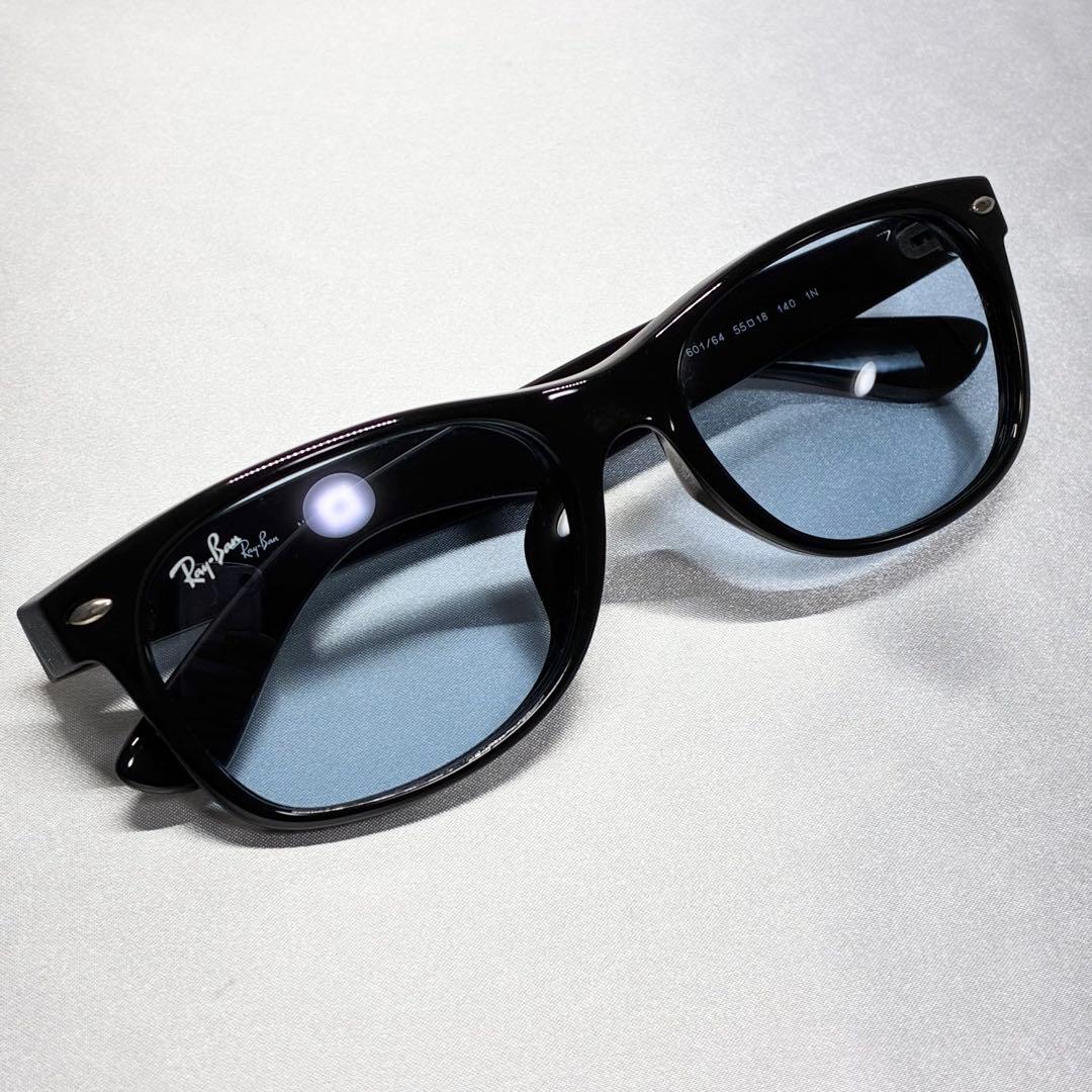 レイバン サングラス RB2132F 601/64 ライトカラー ブルーレンズ