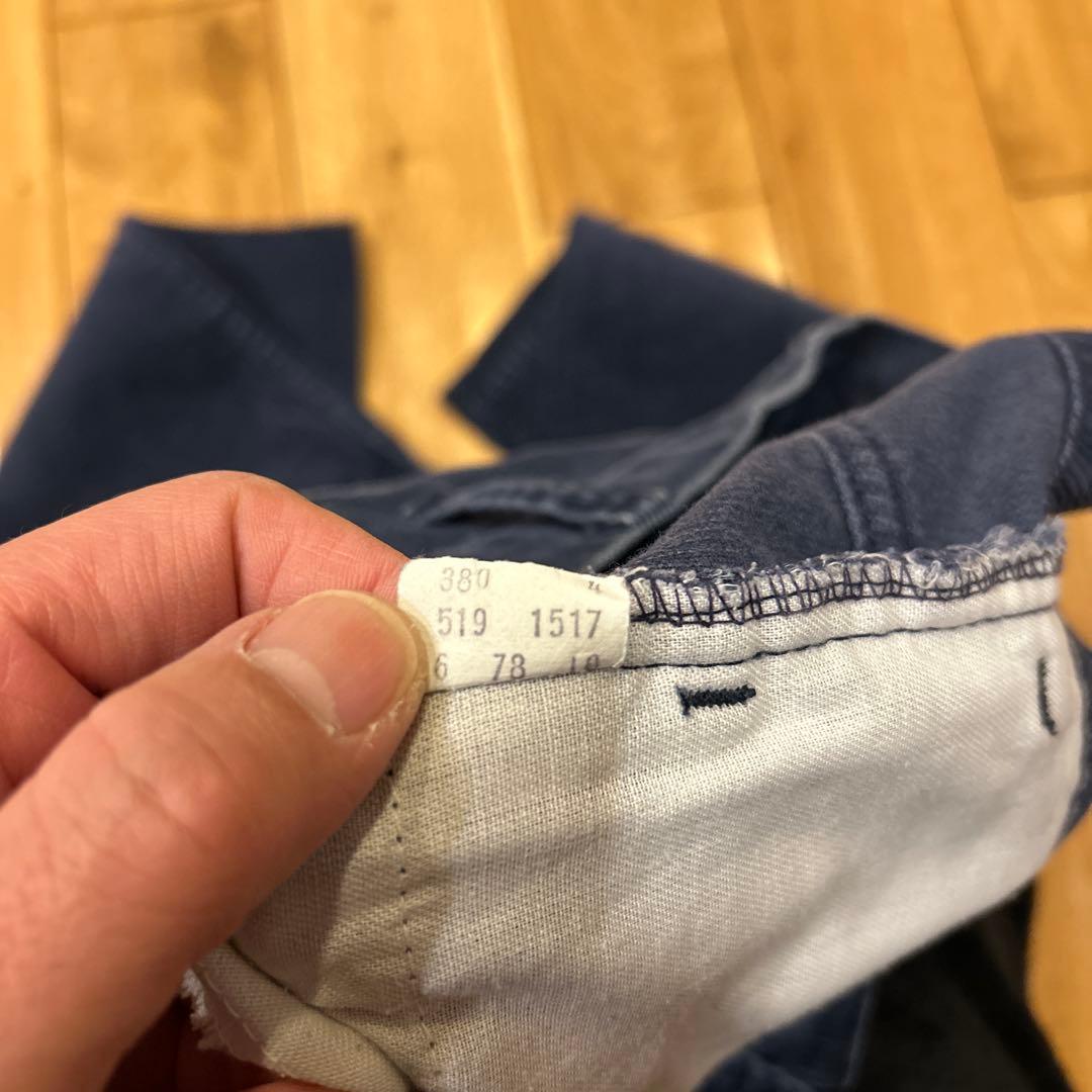 コンディション最高‼︎ リーバイス519-1517 コーデュロイ 紺 W80㎝