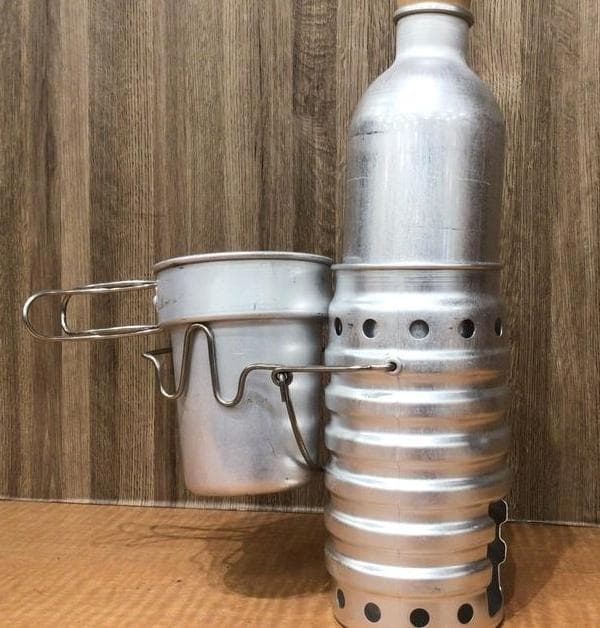 スイス軍放出品 ボルケーノストーブ キャンティーンクッカー＋拙作アルストおまけ