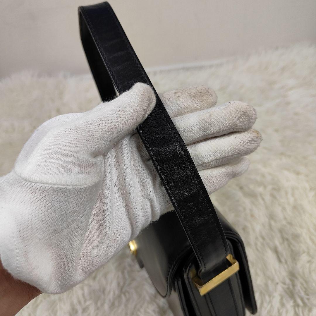 本日限定価格　グッチ　ハンドバッグ　ワンショルダー　肩掛け　ネイビー　GG金具