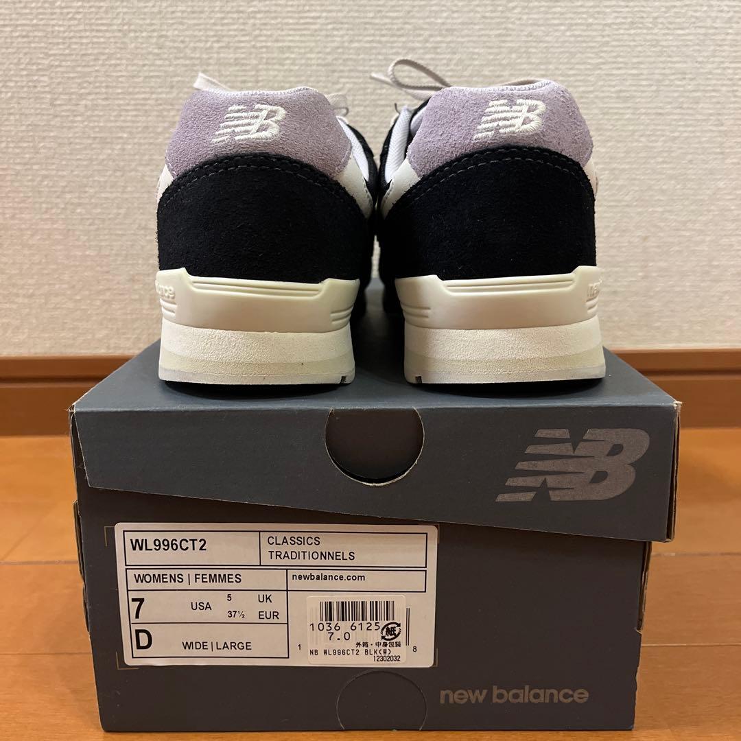 New Balance 24cm ニューバランス 996 スニーカー 黒