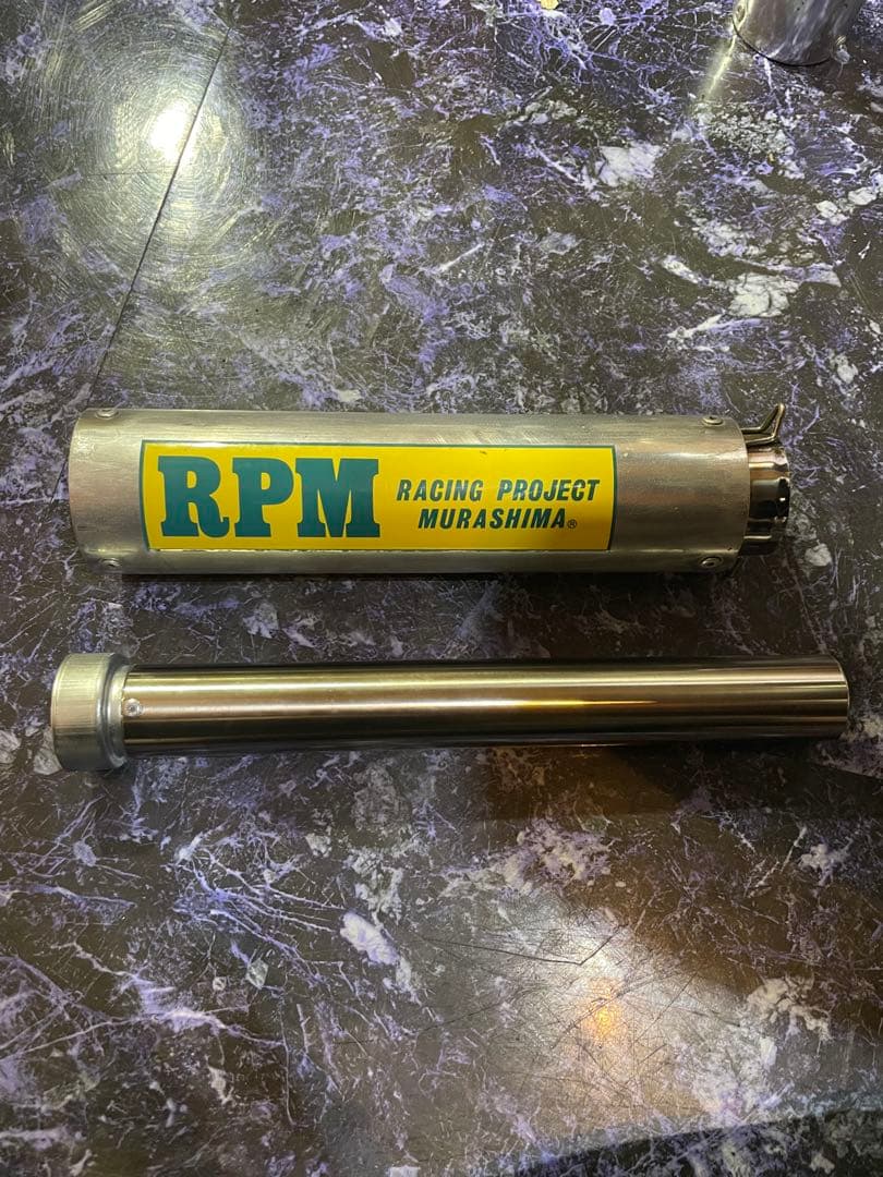 50〜50.8π用ステンレス製激鳴きバッフル ワル鳴きステッカー付き