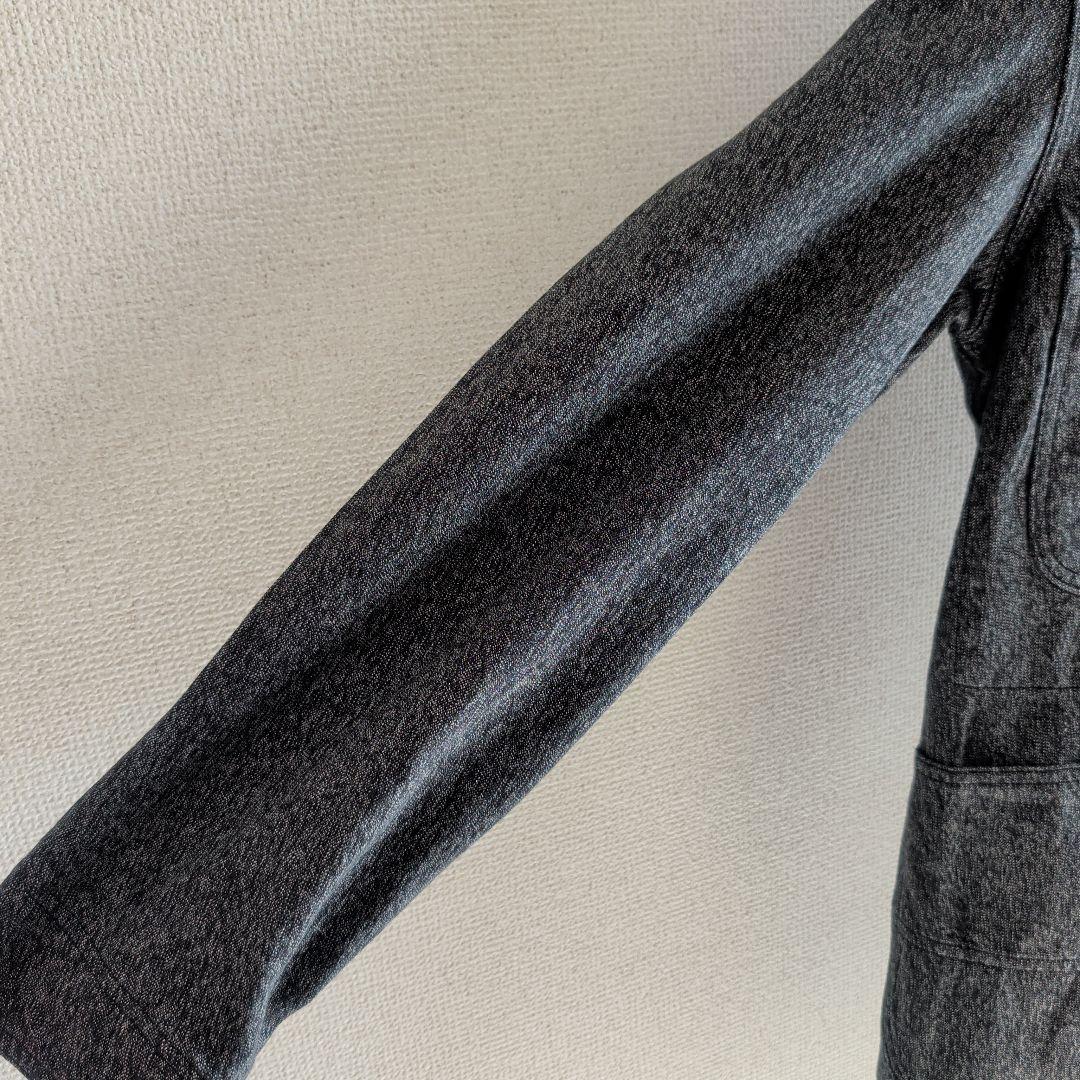 シュガーケーン 9oz. ブラックコバート ワークコート カバーオール M