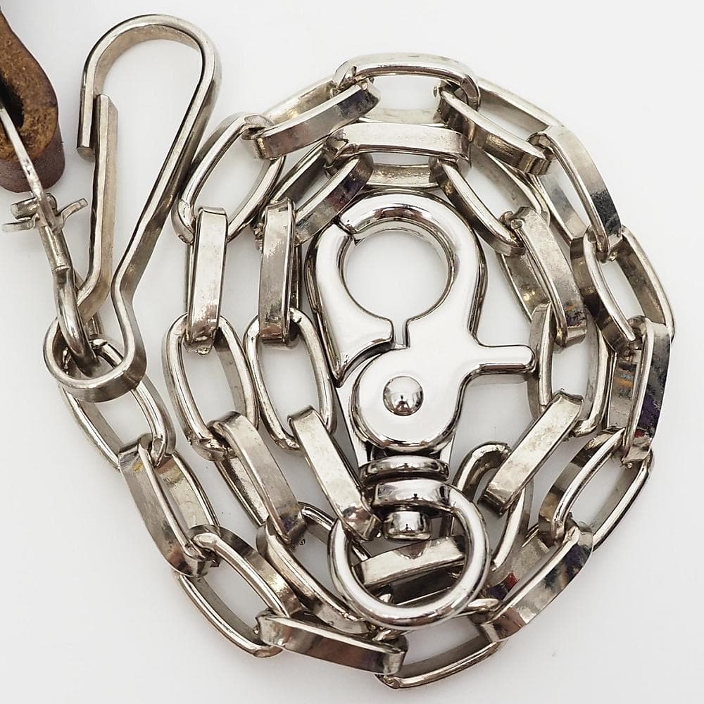 G06335 未使用品 HTC ウォレットチェーン ブラウン エイチティーシー