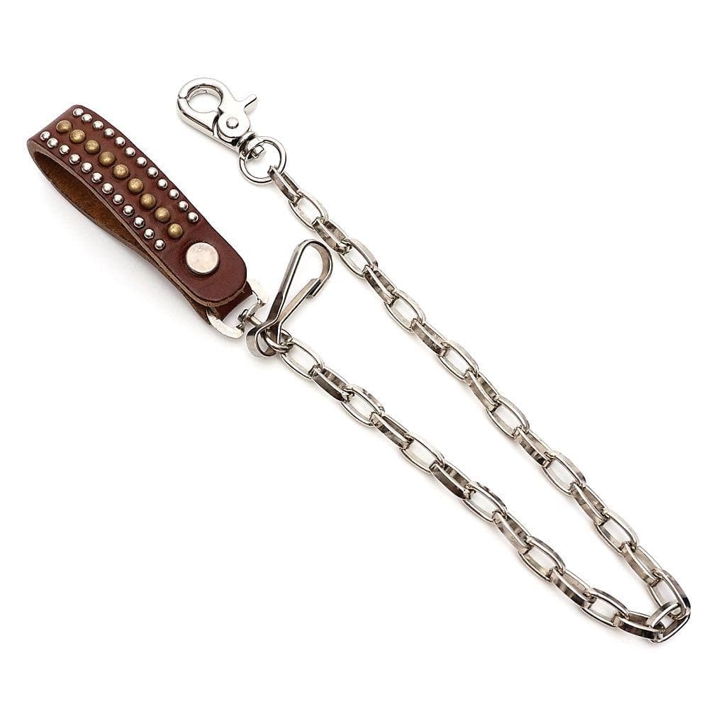 G06335 未使用品 HTC ウォレットチェーン ブラウン エイチティーシー