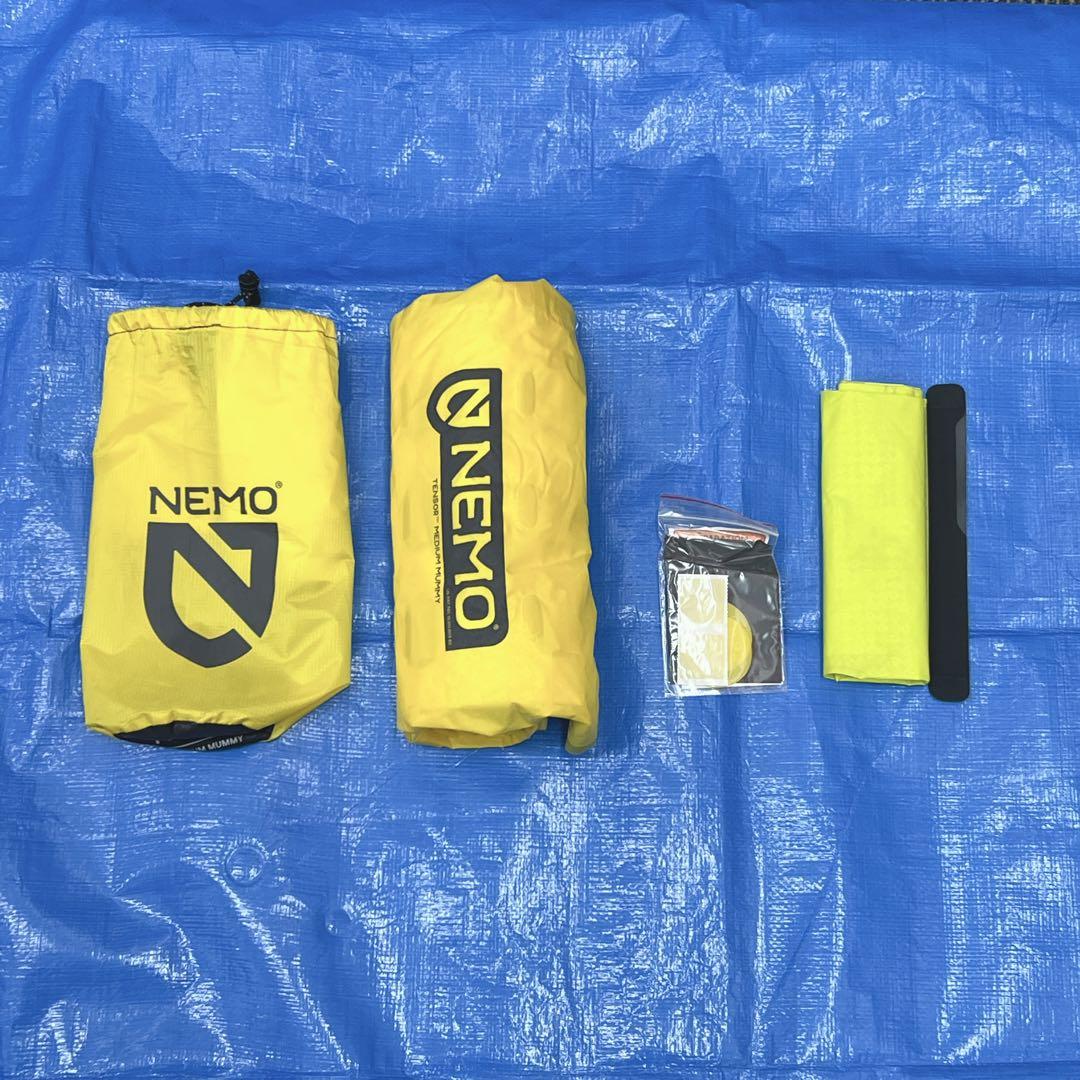 NEMO TENSOR MEDIUM MUMMY 350g エアーマット
