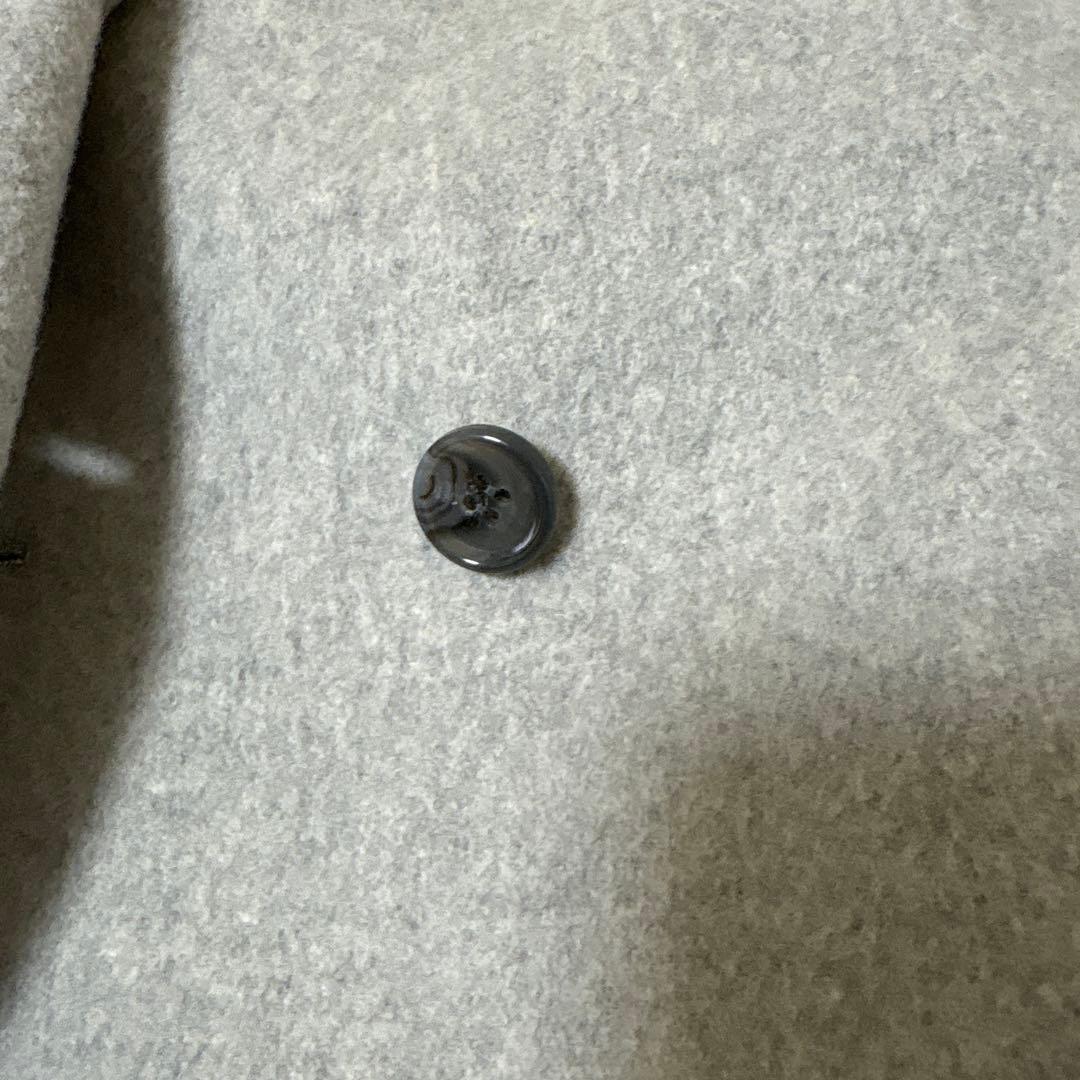 スローブイエナ ウール カシミア混 ガウンコート 女優襟 ベルト付き