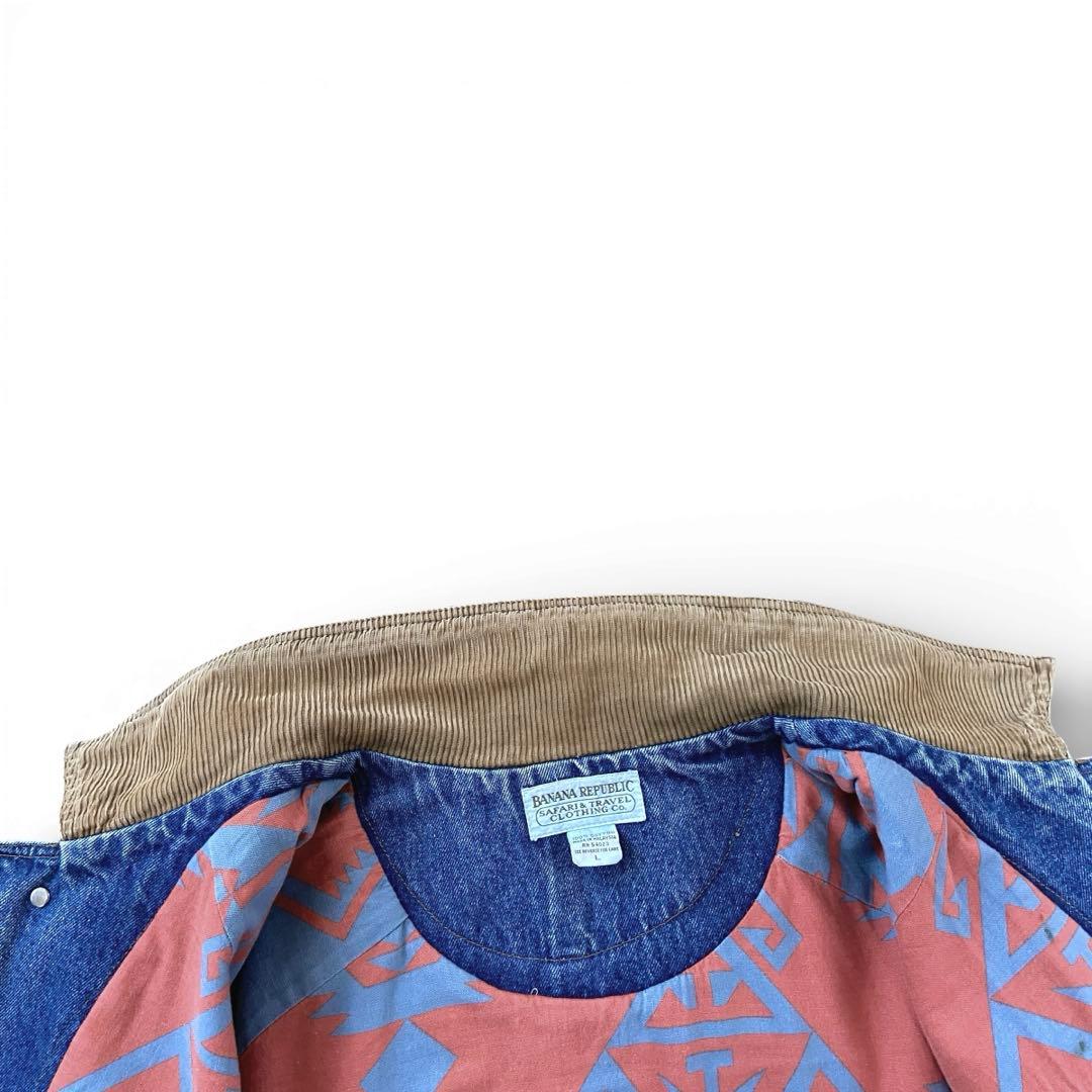 90s バナナリパブリック SAFARI＆TRAVEL デニム カバーオール