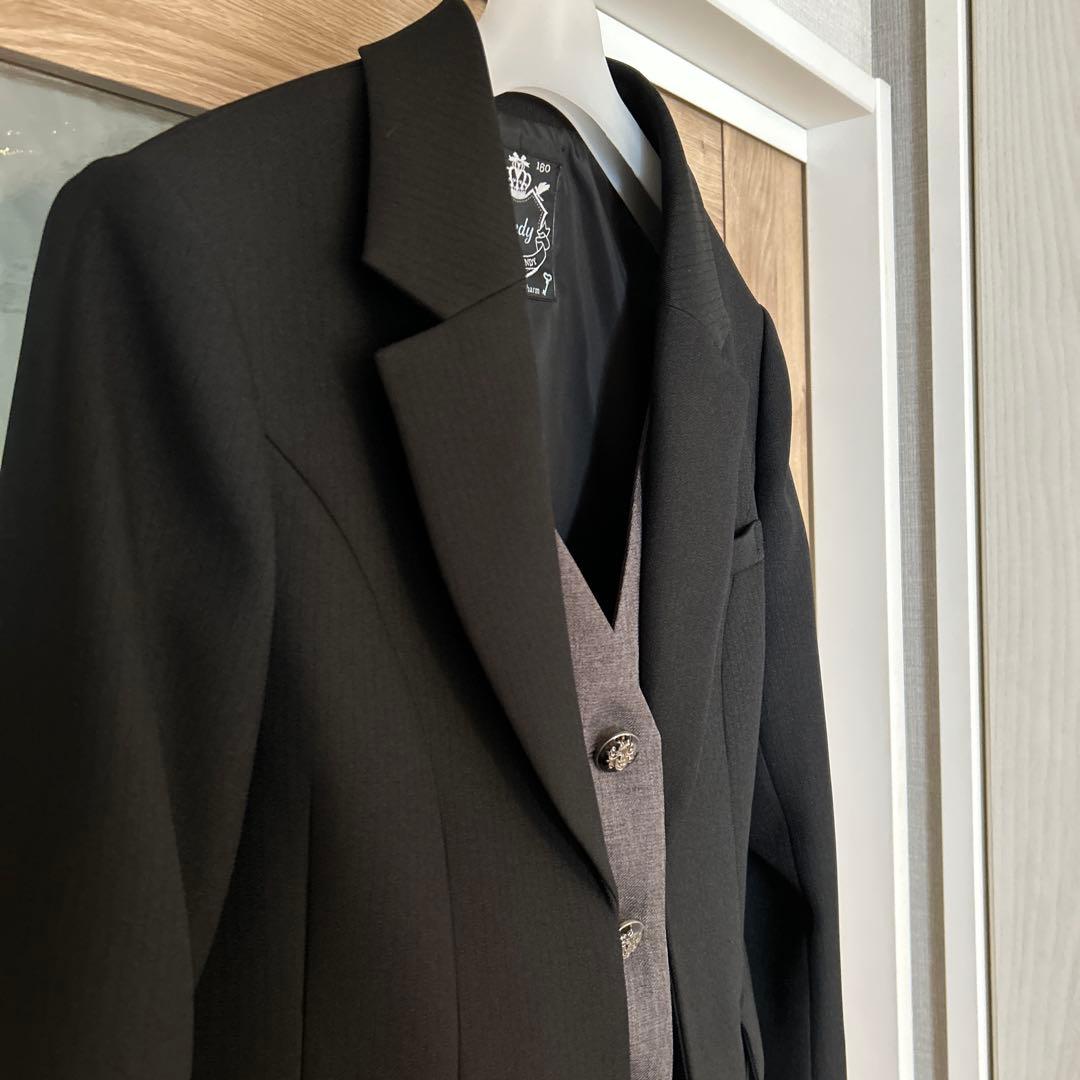 卒業式フォーマル　パンツスタイル160サイズ　【一度着用のみ】