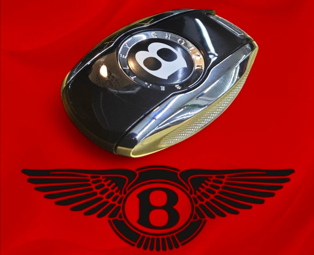 ベントレー スマートキー3つボタン　Bentley　シェル