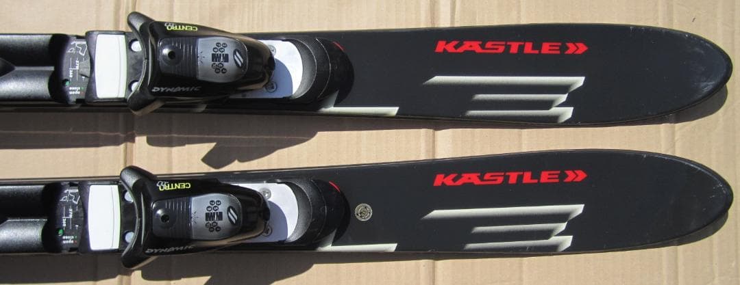 ケスレー(KASTLE)Freeride120cmミッドスキー＆ストック＆バッグ