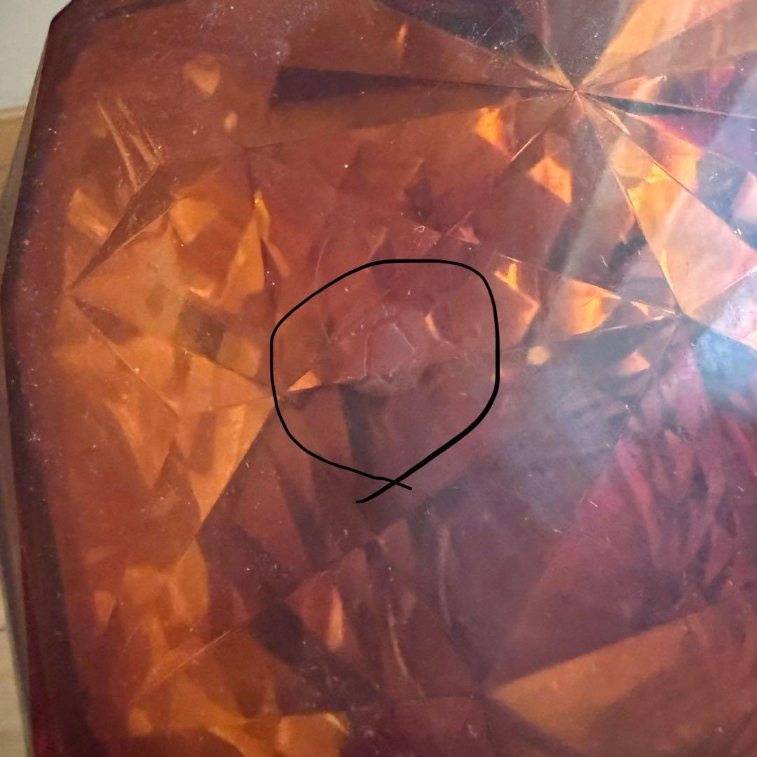 【正規品】Kartell カルテル　スツール　ストーン　レッド　ブラウン　セット