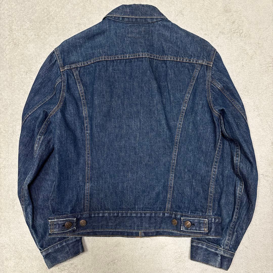 濃紺美品◎70sリーバイス 70505 USA製デニムジャケット40ケアタグ