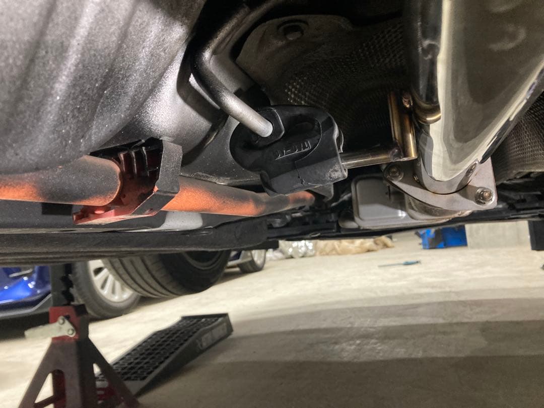 アコードハイブリッド ワンオフ　フルストレートマフラー CR7