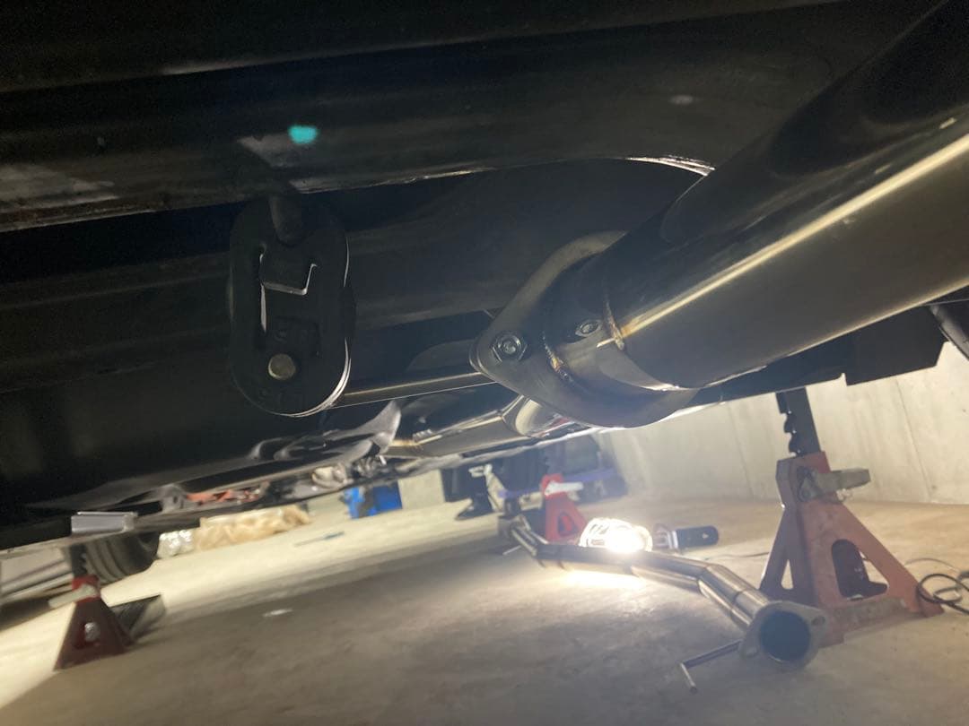 アコードハイブリッド ワンオフ　フルストレートマフラー CR7