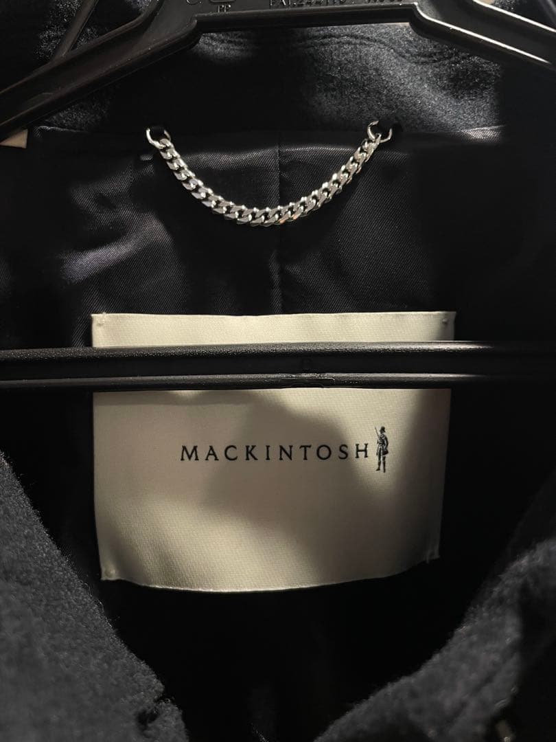 最安値　2025新作　マッキントッシュ HUMBIE ウールコート 6 ネイビー