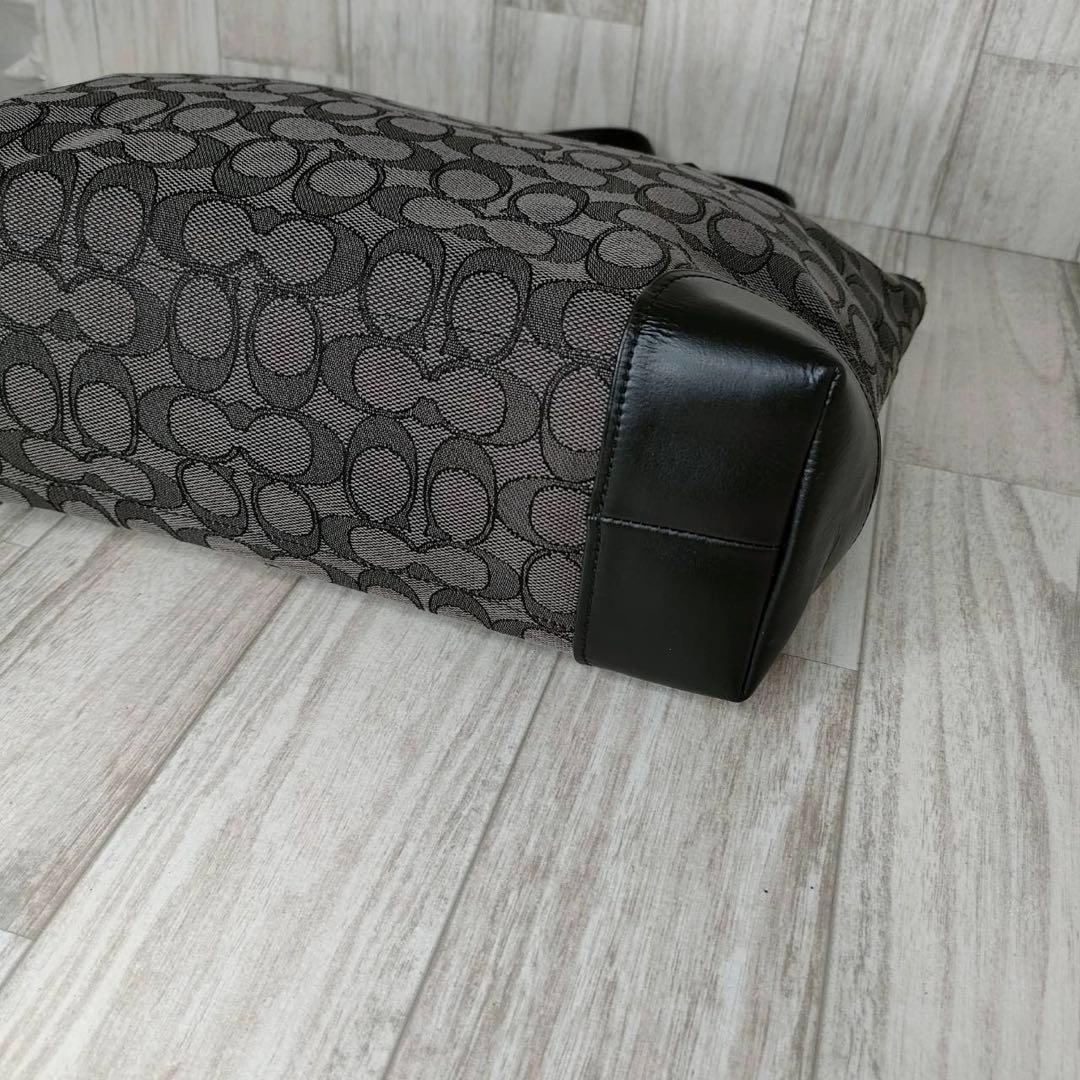 50 COACH コーチ　シグネチャー　トートバッグ　ハンドバッグ