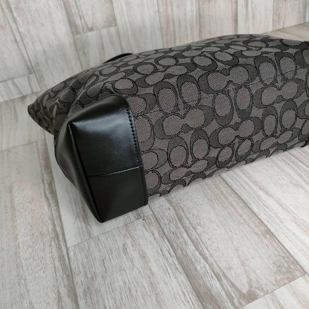 50 COACH コーチ　シグネチャー　トートバッグ　ハンドバッグ