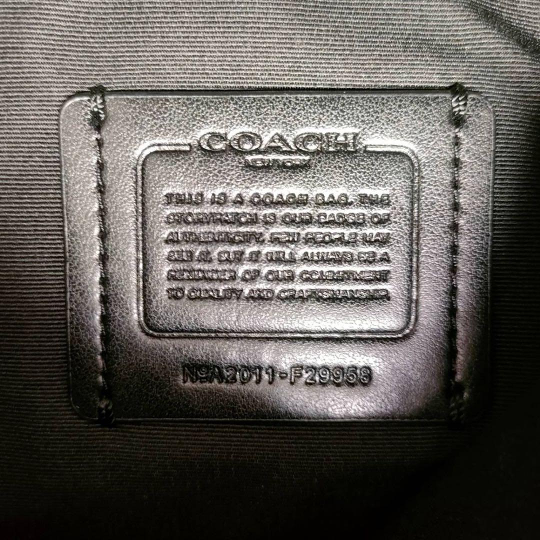 50 COACH コーチ　シグネチャー　トートバッグ　ハンドバッグ