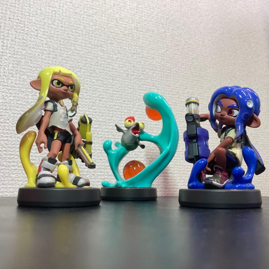 おまけ付Nintendo Switch 本体 + スプラトゥーンamiibo3体