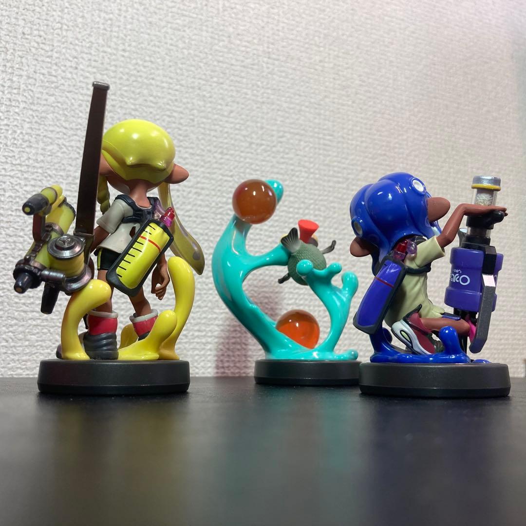 おまけ付Nintendo Switch 本体 + スプラトゥーンamiibo3体