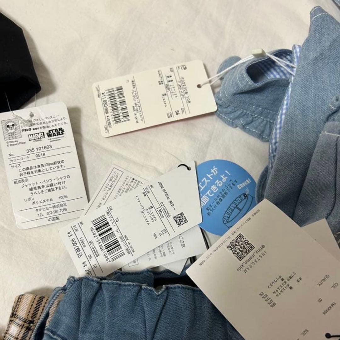 新品女の子秋冬物 まとめ売り120cm mezzopianoフォーマルアウター