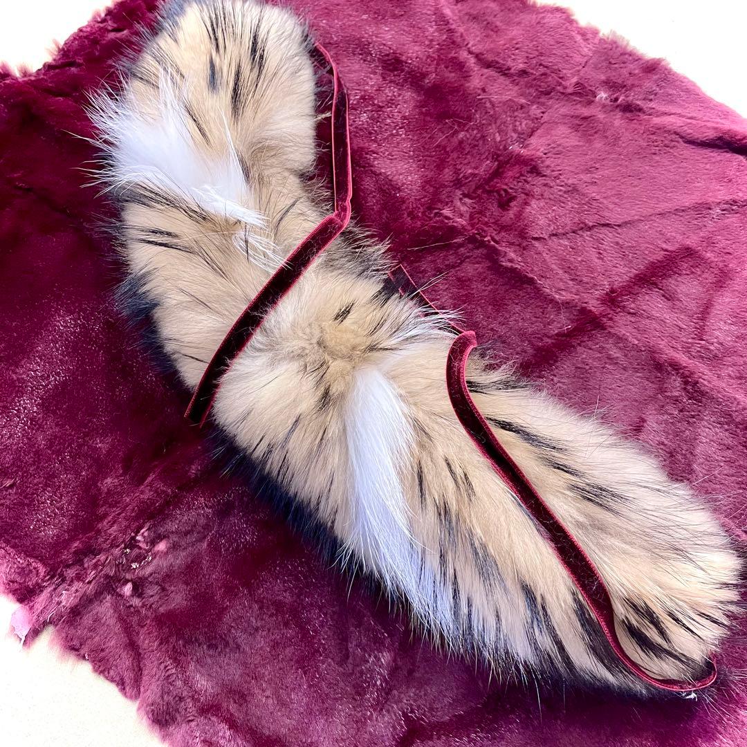 finland raccoon design tippet／品番H／日本製❣️