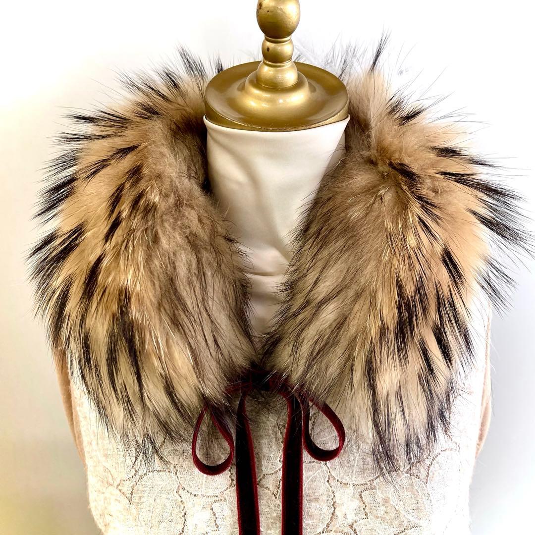 finland raccoon design tippet／品番H／日本製❣️