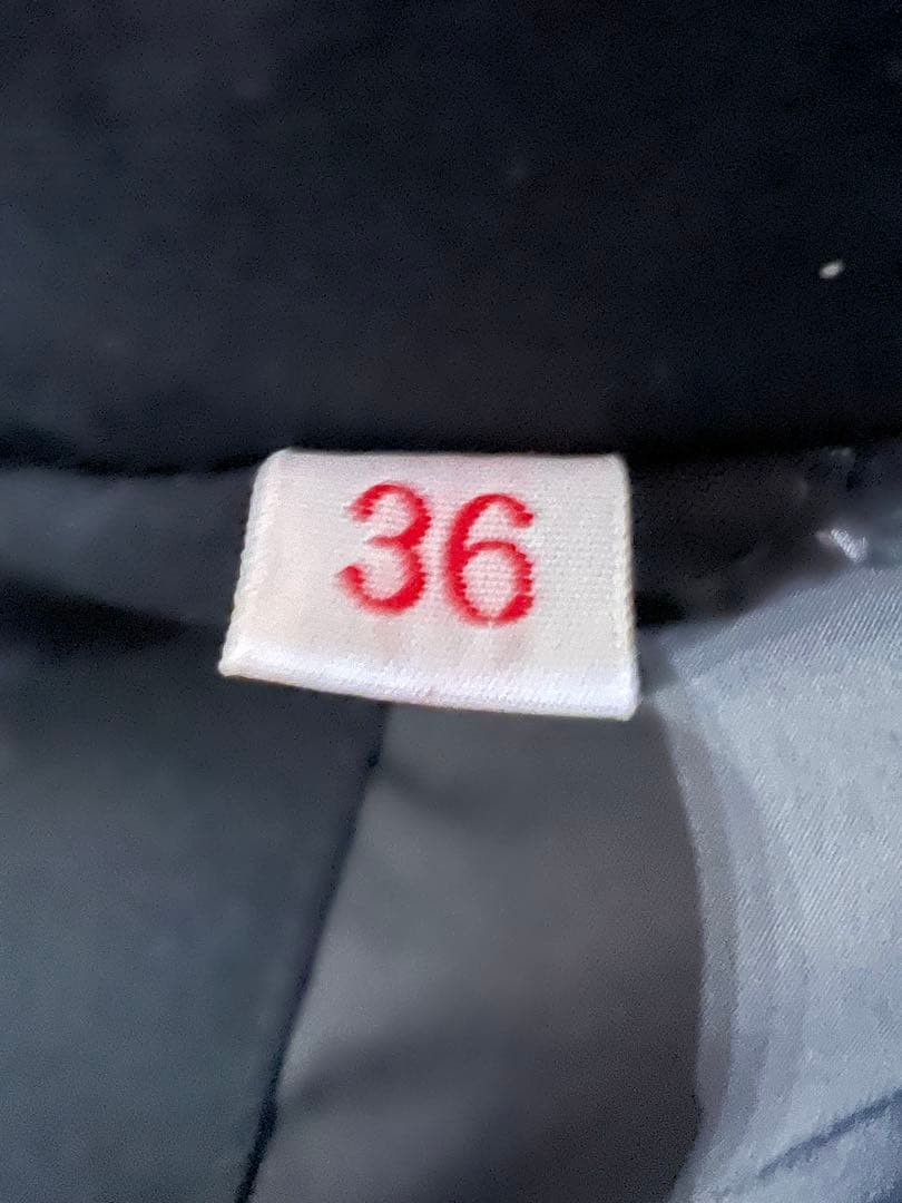 DANTON フード付きダウンベスト ブラック　36