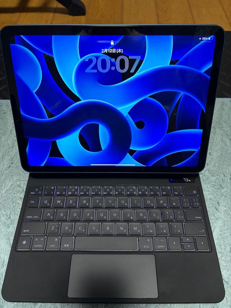 Apple iPad Air ブルー本体　その他付属品