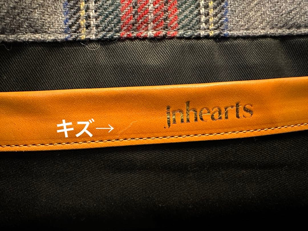 jnheartsチェック柄ウールGardenMiddle