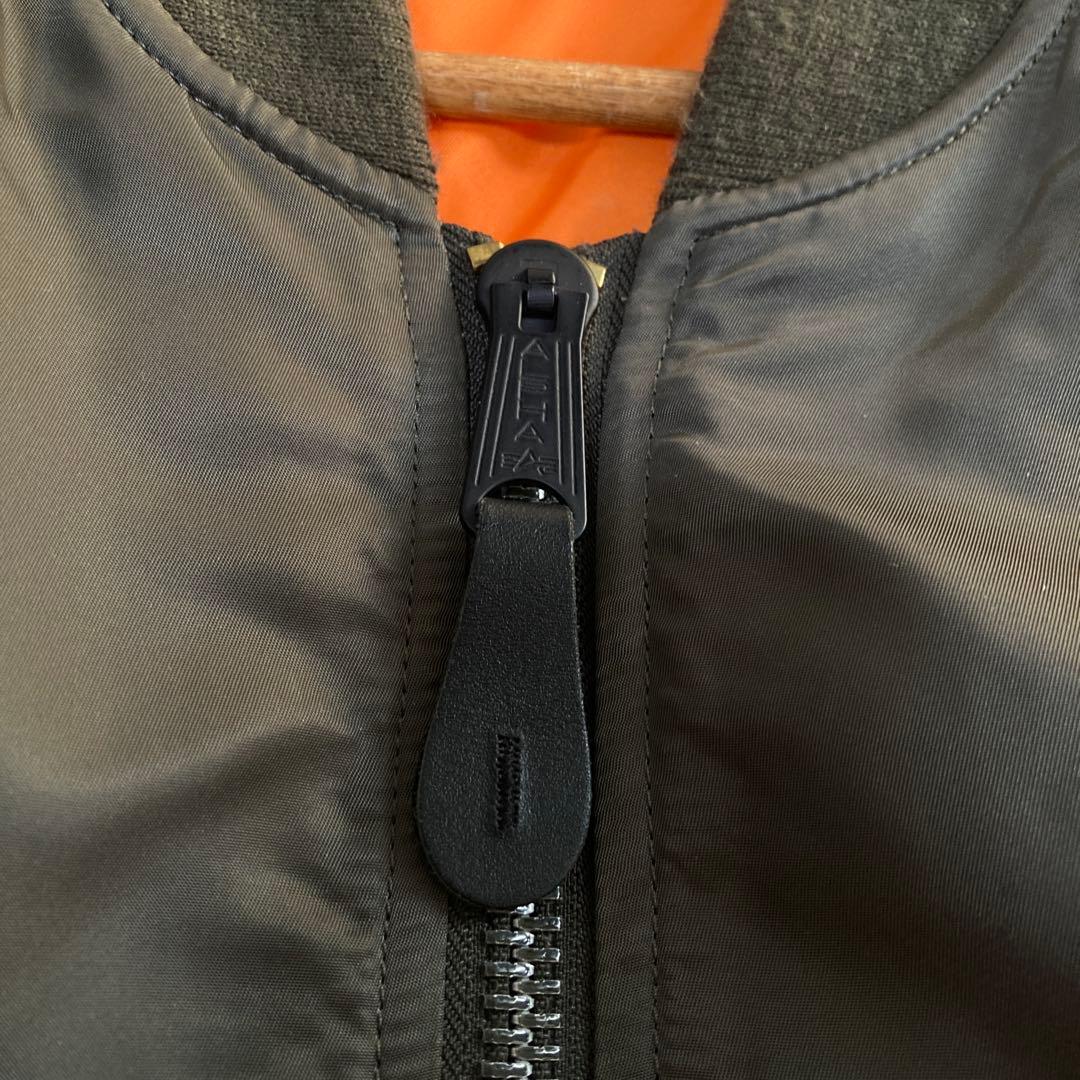 アルファインダストリー MA1 フライトジャケット XL セージグリーン