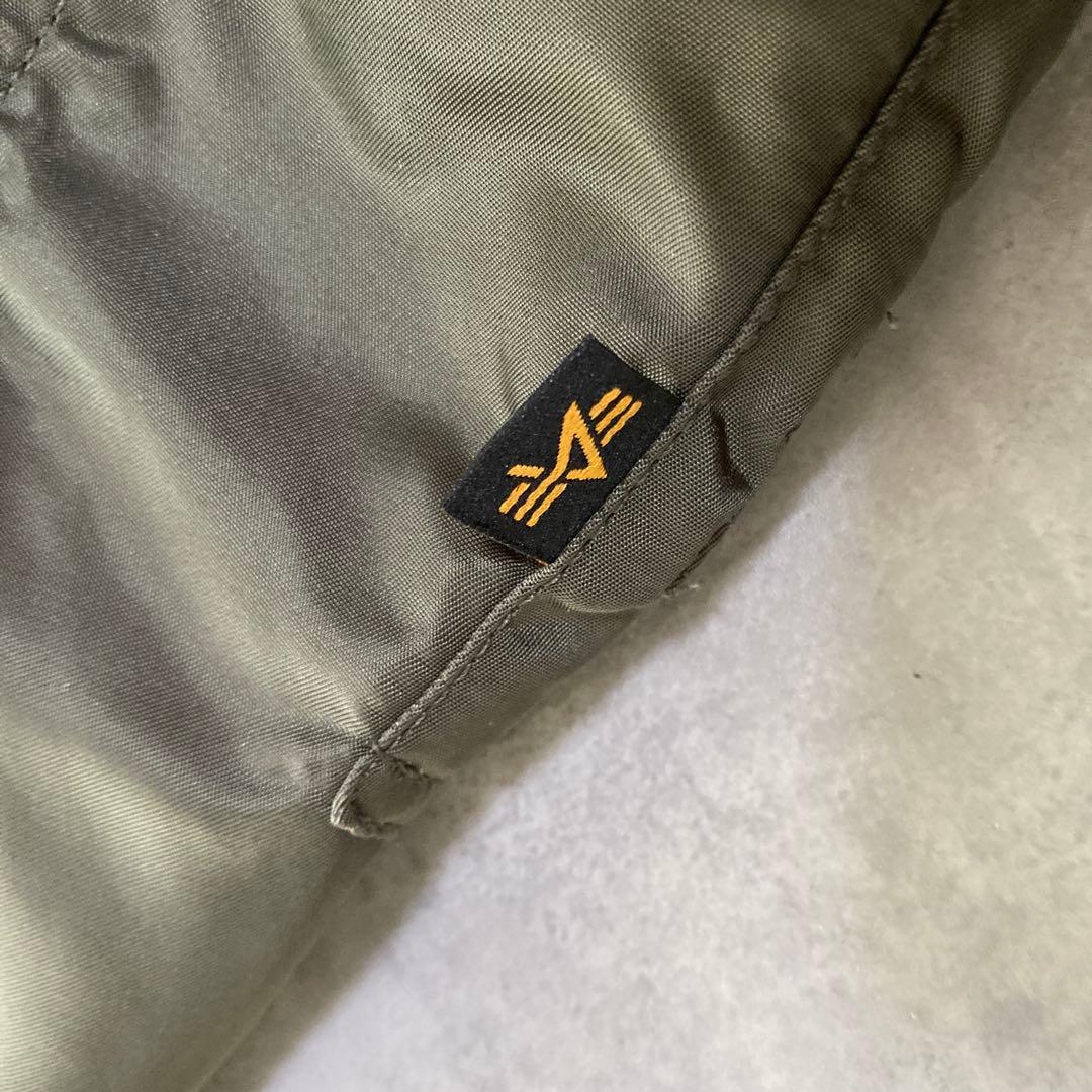 アルファインダストリー MA1 フライトジャケット XL セージグリーン