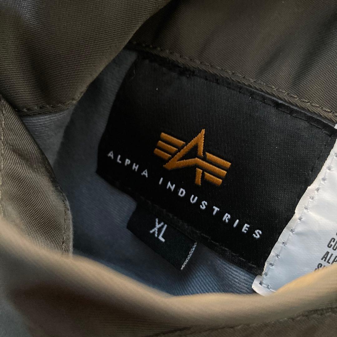 アルファインダストリー MA1 フライトジャケット XL セージグリーン