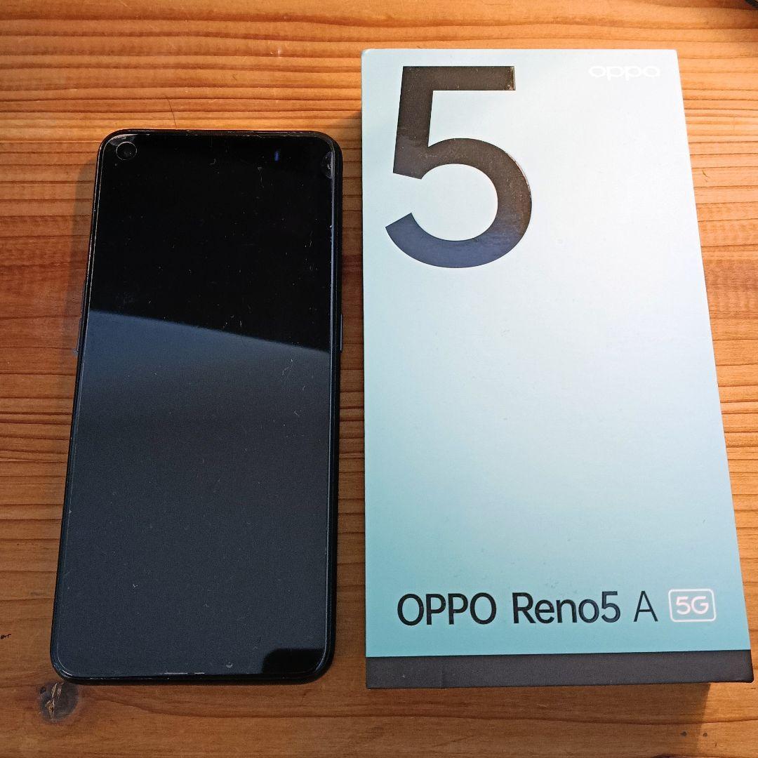 OPPO Reno5 A A103OP シルバーブラック 128GB
