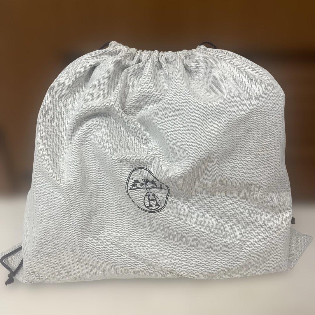 エルメス　イエロー キャンバストートバッグ