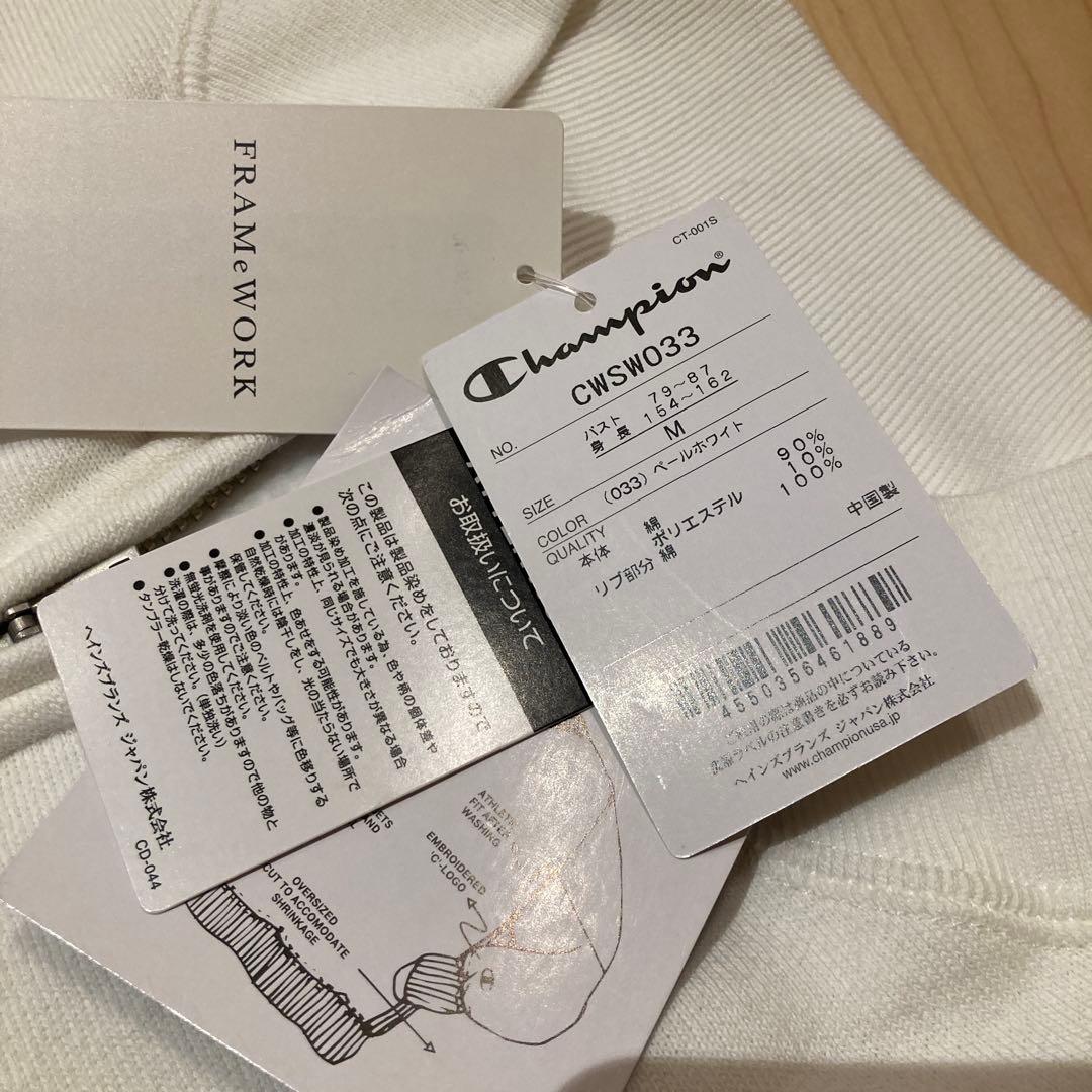 Champion/チャンピオン 別注ハーフZIPリバースウィーブ　新品