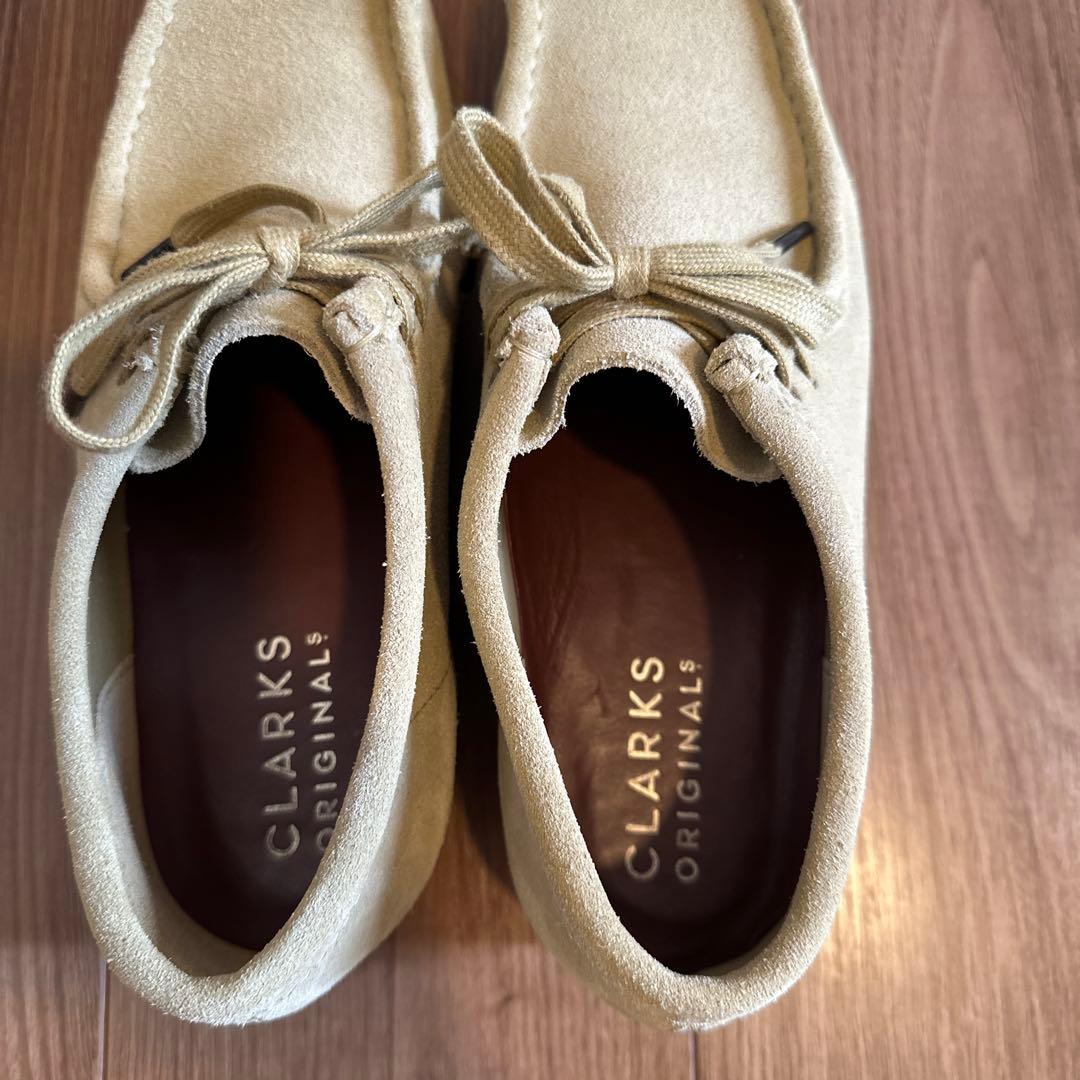 CLARKS ORIGINAL's Wallabee メープル UK7