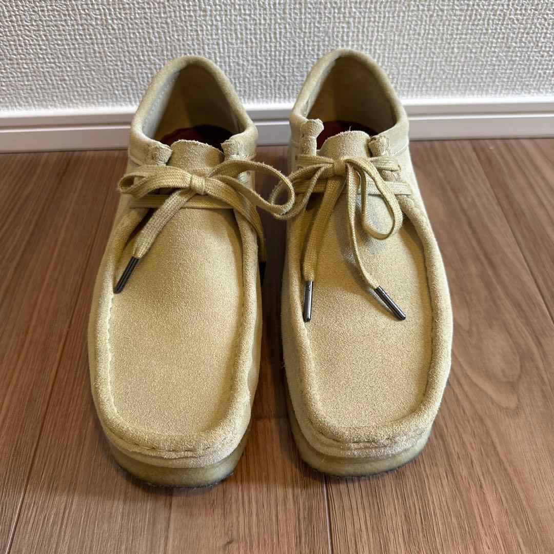 CLARKS ORIGINAL's Wallabee メープル UK7