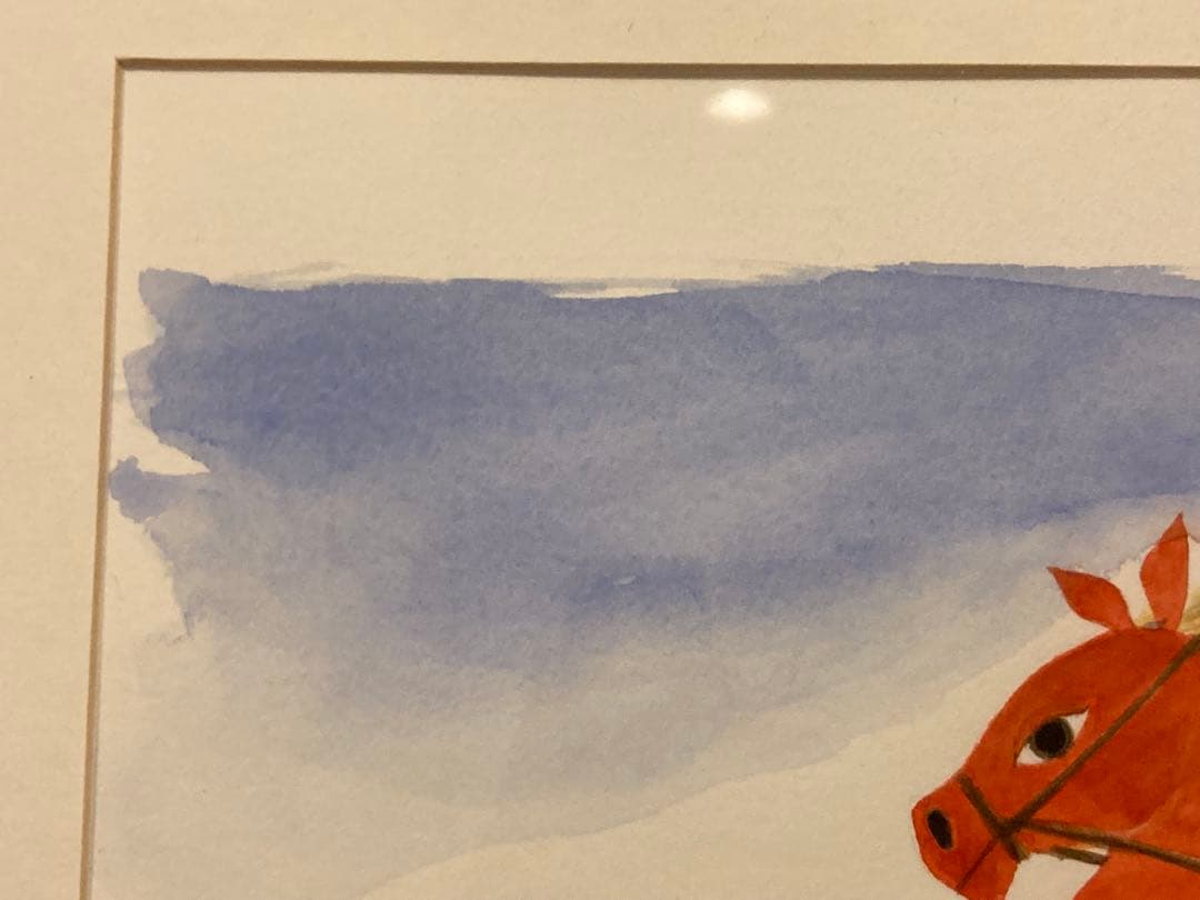 絵本作家　たばたせいいち　田畑精一　水彩画　直筆　原画