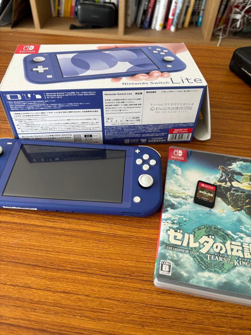 Nintendo Switch Lite ブルー 本体 + ゼルダの伝説