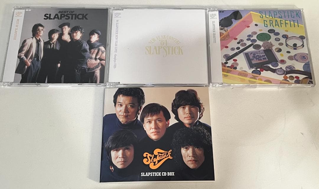 スラップスティック CD BOX 完全限定生産 CD12枚組+特典DVD1枚