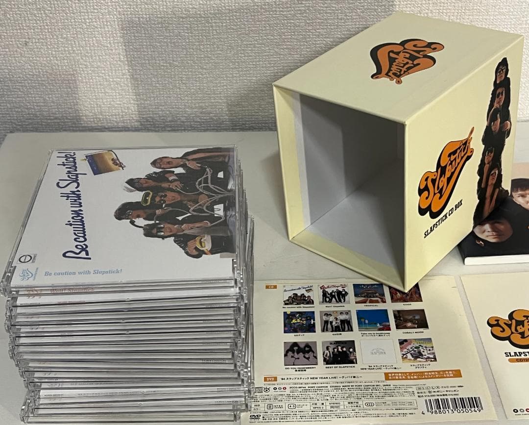 スラップスティック CD BOX 完全限定生産 CD12枚組+特典DVD1枚