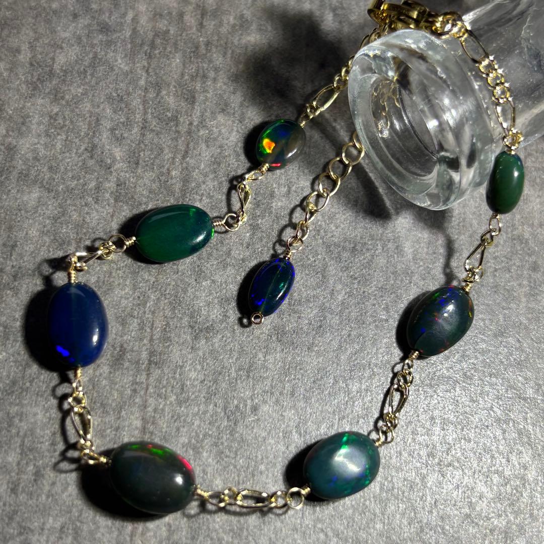 【専用です】ブラックオパール✴︎14kgf ３点セット