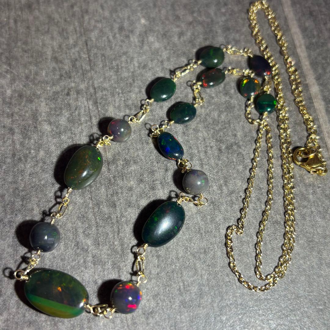 【専用です】ブラックオパール✴︎14kgf ３点セット