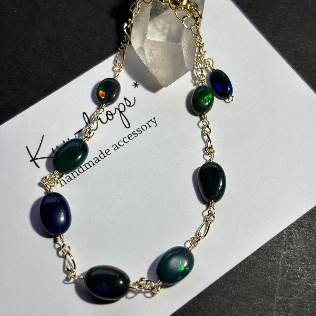 【専用です】ブラックオパール✴︎14kgf ３点セット