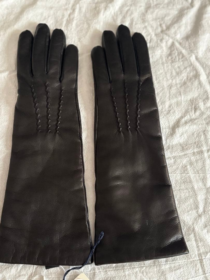 トゥモローランド　ガラグローブス　グローブ イタリア製　ラムレザー　カシミア