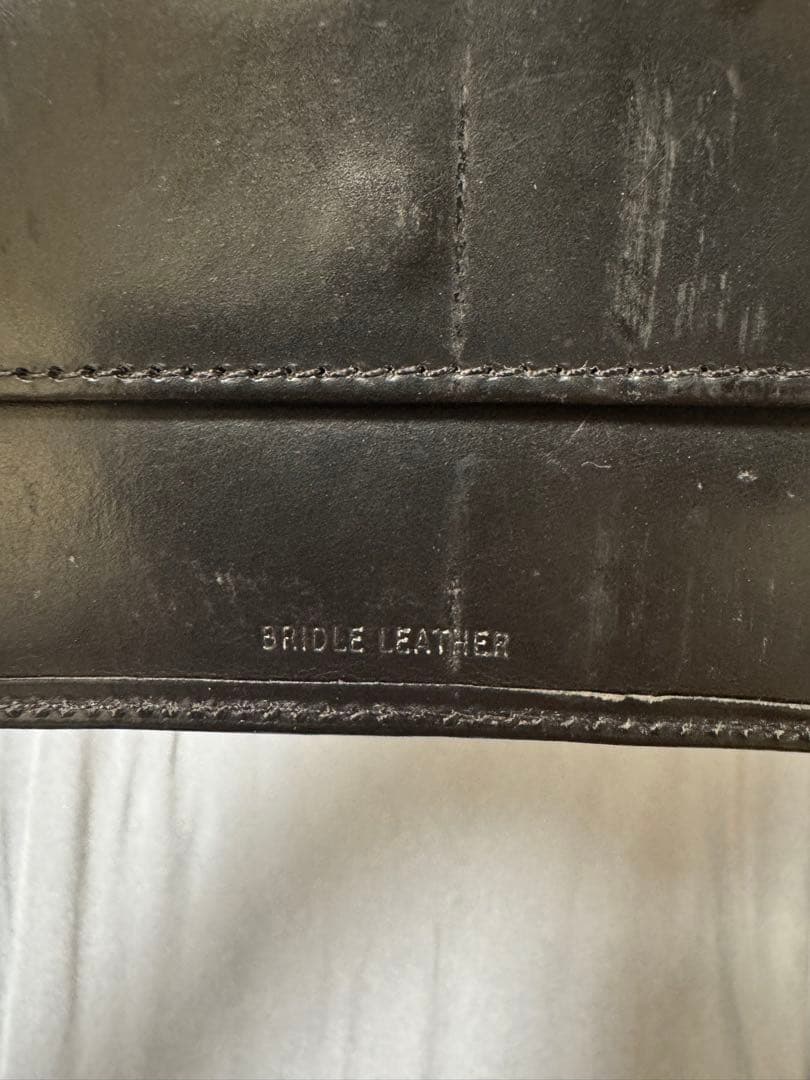 Whitehouse Cox 三つ折財布 ブラック