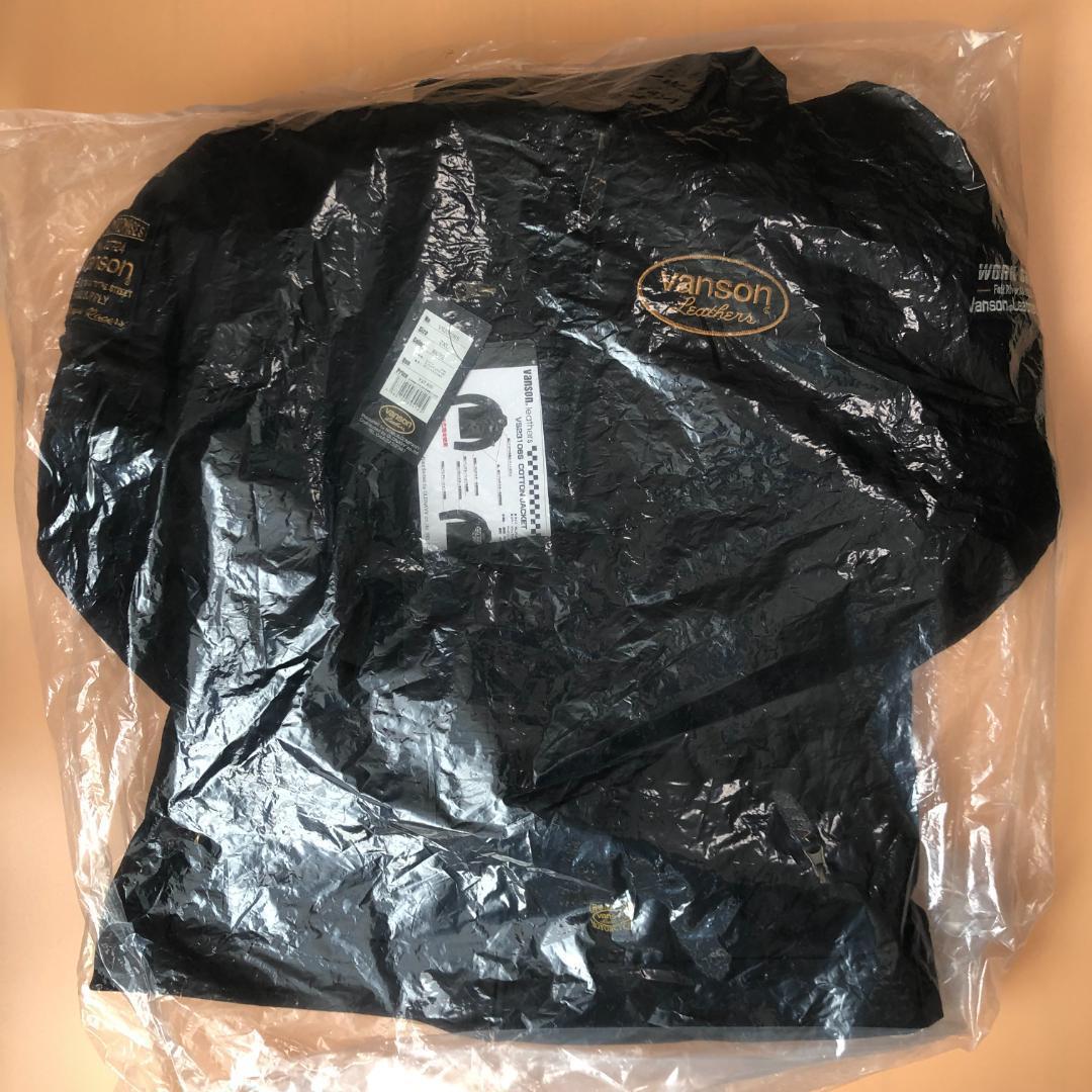 Vanson　コットン　ジャケット　2XL　新品　バイク　ウェア　バンソン